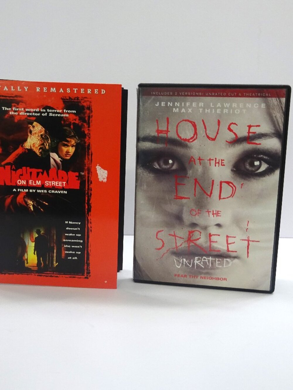 A Nightmare on Elm Street & House at the End of the Street DVD Lot